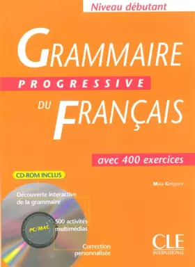 Couverture du produit · Grammaire Progressive du français