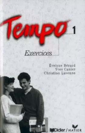 Couverture du produit · Tempo: Cahier D'Exercices 1