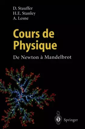 Couverture du produit · Cours de Physique : De Newton à Mandelbrot