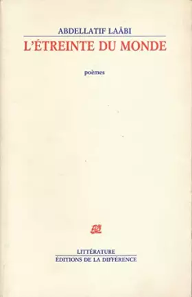 Couverture du produit · L'étreinte du monde: Poèmes