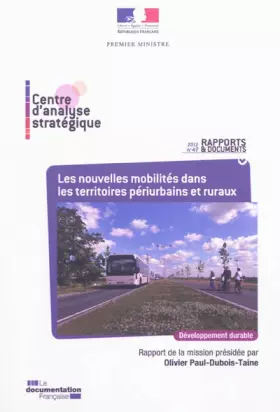 Couverture du produit · Les nouvelles mobilités dans les territoires périurbains et ruraux