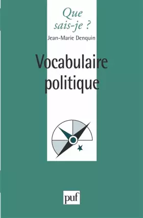 Couverture du produit · Vocabulaire politique