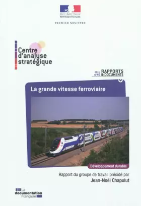 Couverture du produit · La grande vitesse ferroviaire