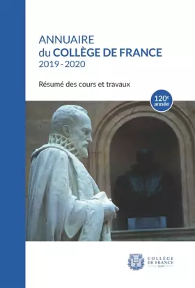 Couverture du produit · Annuaire du Collège de France