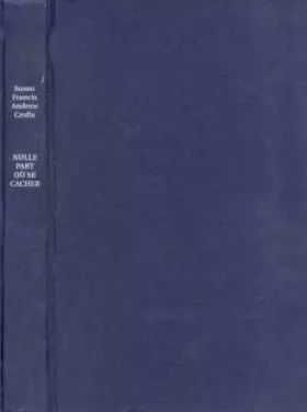 Couverture du produit · Nulle part ou aller