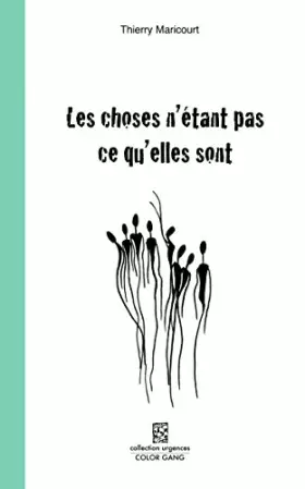 Couverture du produit · LES CHOSES N'ÉTANT PAS CE QU'ELLES SONT