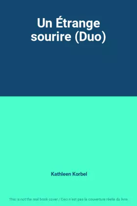 Couverture du produit · Un Étrange sourire (Duo)