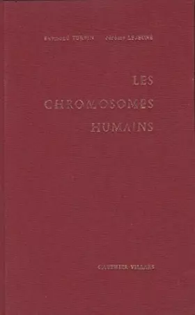 Couverture du produit · Les Chromosomes Humains (caryotype normal et variations pathologiques).