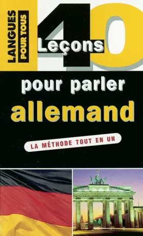 Couverture du produit · 40 Leçons pour parler allemand (ancienne édition)