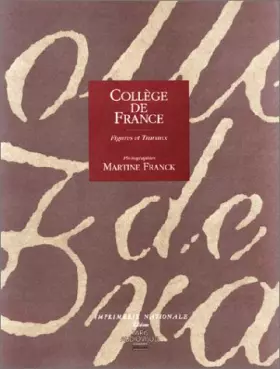 Couverture du produit · COLLEGE DE FRANCE