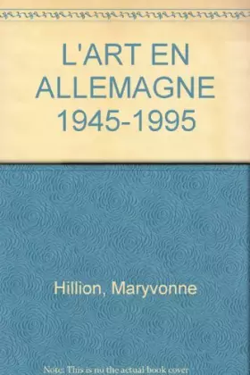 Couverture du produit · Allemagne 1945-1995
