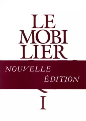 Couverture du produit · Le mobilier domestique: Vocabulaire typologique