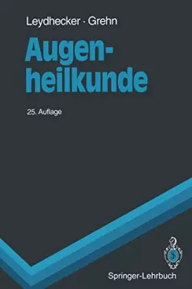 Couverture du produit · Augenheilkunde (Springer-Lehrbuch)