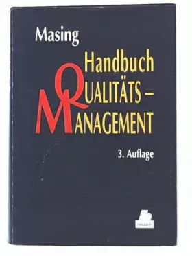 Couverture du produit · Qualitätsmanagement: 3. Auflage