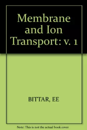 Couverture du produit · Membranes and Ion Transport,