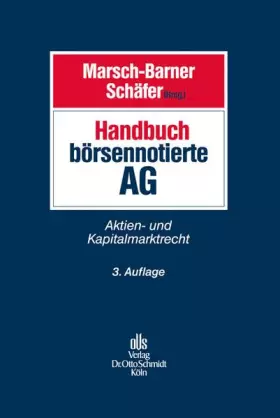 Couverture du produit · Handbuch börsennotierte AG: Aktien- und Kapitalmarktrecht