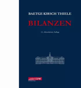 Couverture du produit · Bilanzen