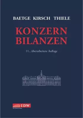 Couverture du produit · Konzernbilanzen
