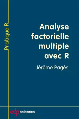 Couverture du produit · analyse factorielle multiple avec r