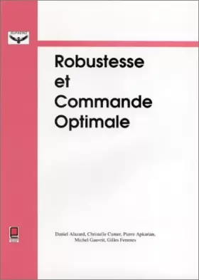 Couverture du produit · Robustesse et commande optimale
