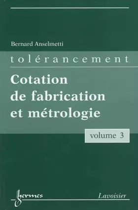 Couverture du produit · Cotation de fabrication et métrologie