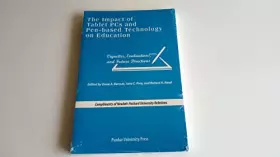 Couverture du produit · Impact of Tablet PCs and Pen-based Technology on Education: Vignettes, Evaluations, and Future Directions