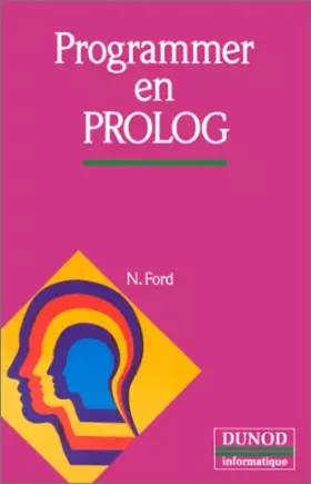 Couverture du produit · Programmer en Prolog