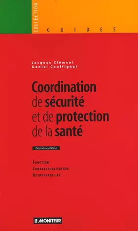 Couverture du produit · Coordination de sécurité et de protection de la santé, 2e édition
