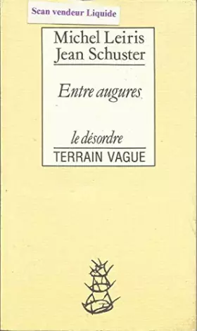 Couverture du produit · Entre augures