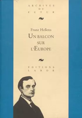 Couverture du produit · Un balcon sur l'Europe