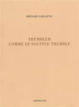 Couverture du produit · Trembler comme le souffle tremble