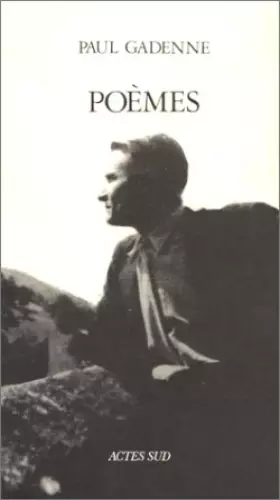 Couverture du produit · Poèmes