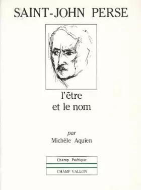 Couverture du produit · Saint-John Perse