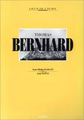 Couverture du produit · Thomas bernhard
