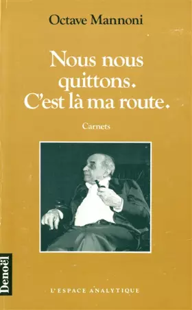 Couverture du produit · Nous nous quittons, c'est là ma route