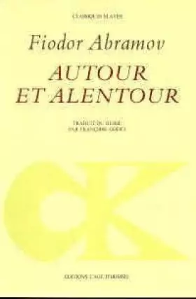 Couverture du produit · Autour et alentour