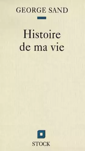 Couverture du produit · Histoire de ma vie