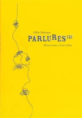 Couverture du produit · Parlures (2): Journal d'un quelqu'un