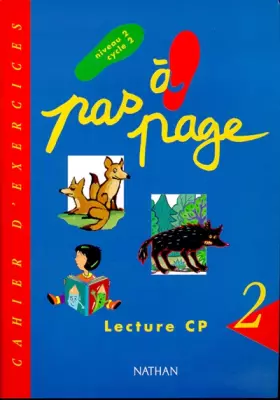 Couverture du produit · Pas à page, CP. Cahier d'exercices, numéro 2