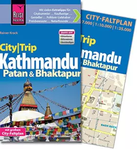Couverture du produit · Reise Know-How CityTrip Kathmandu, Patan und Bhaktapur: Reiseführer mit Faltplan und kostenloser Web-App