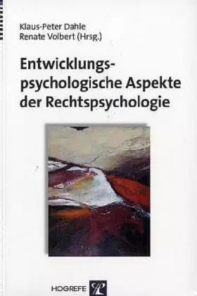 Couverture du produit · Entwicklungspsychologische Aspekte der Rechtspsychologie
