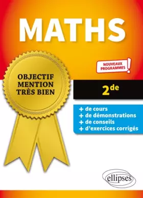 Couverture du produit · Mathématiques - Seconde - Nouveaux programmes