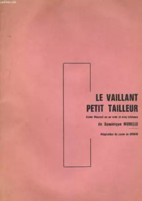 Couverture du produit · Le Vaillant petit tailleur : Conte musical en un acte et 5 tableaux