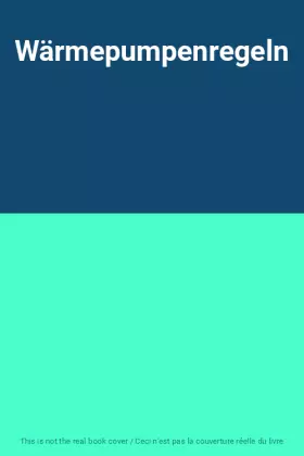 Couverture du produit · Wärmepumpenregeln