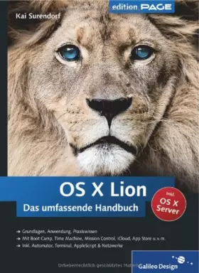Couverture du produit · OS X Lion: Das umfassende Handbuch (Galileo Design)