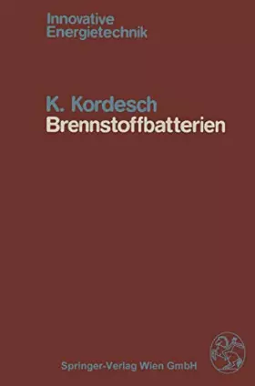 Couverture du produit · Brennstoffbatterien (Innovative Energietechnik)