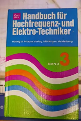 Couverture du produit · Handbuch für Hochfrequenz- und Elektrotechniker.