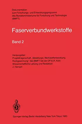 Couverture du produit · Faserverbundwerkstoffe Band 2 (Faserverbundwerkstoffe, 2, Band 2)
