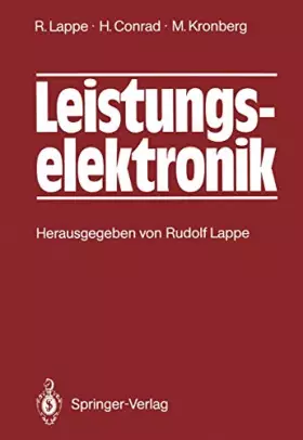 Couverture du produit · Leistungselektronik
