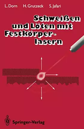 Couverture du produit · Schweißen und Löten mit Festkörperlasern